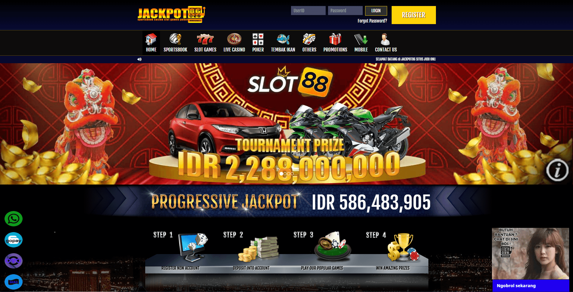 Bonus Turnover Slot JP86